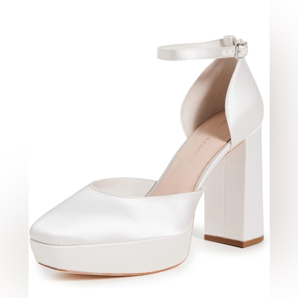 Loeffler Randal Selina Satin Closed-Toe Pumps